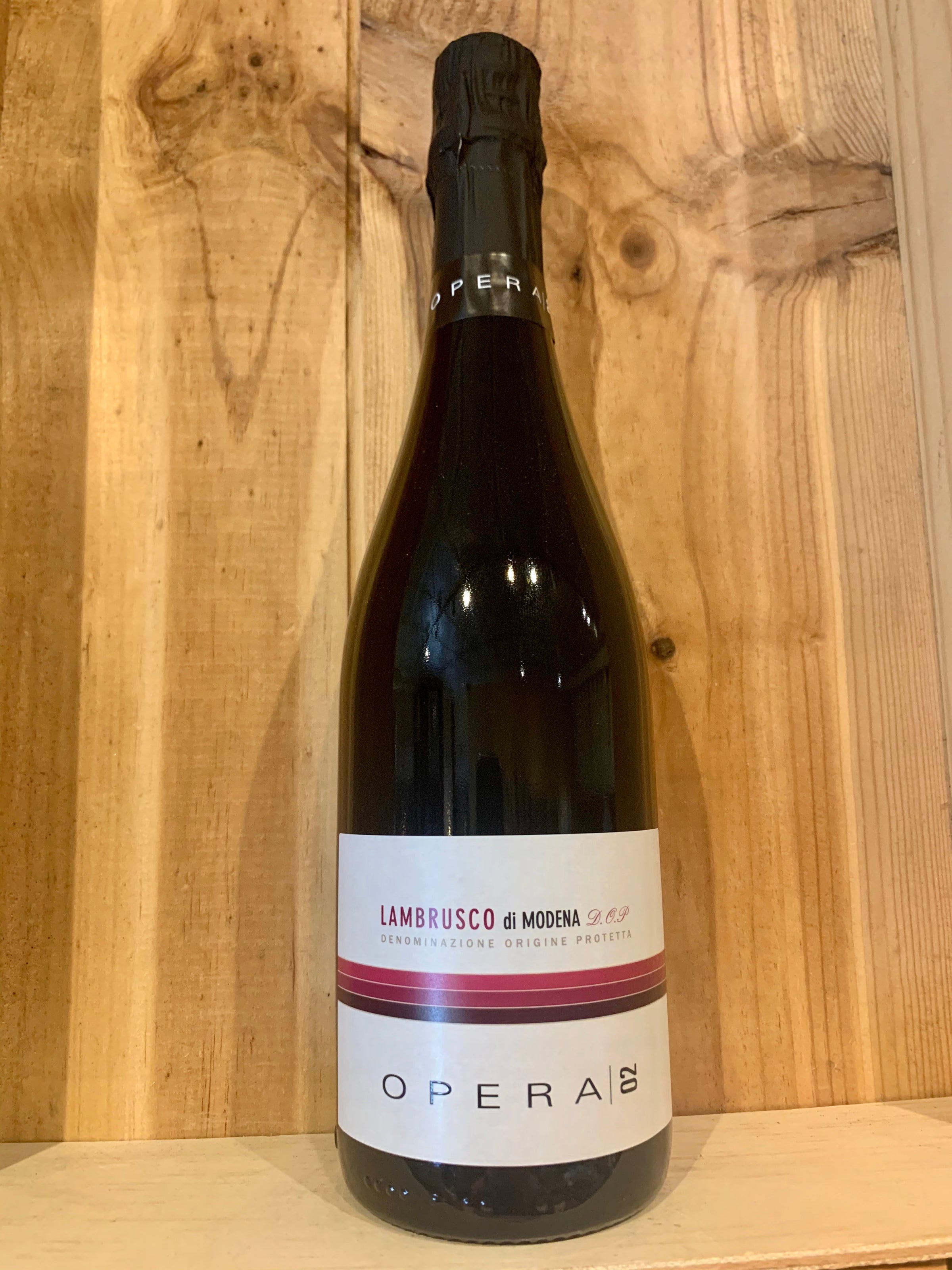 Opera Lambrusco di Modena Secco 02 NV | Gowanus Wine Merchants