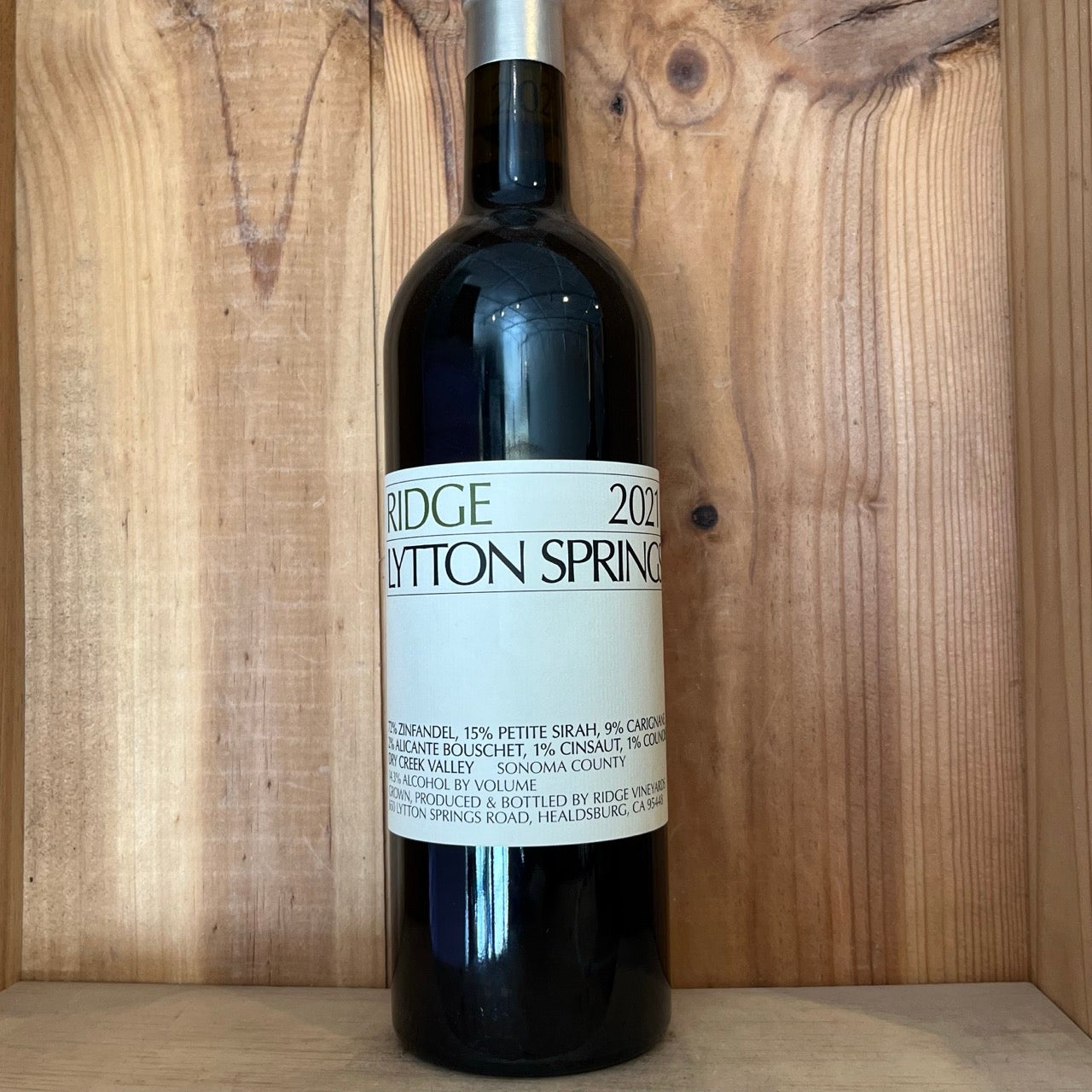 Ridge Lytton Springs Zinfandel 2021 | Gowanus Wine Merchants
